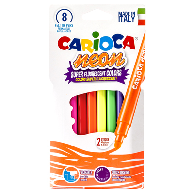 PENNARELLO+CARIOCA+NEON+PZ%2E8%3Cbr%3E%3Ci%3ECARIOCA%3C%2Fi%3E