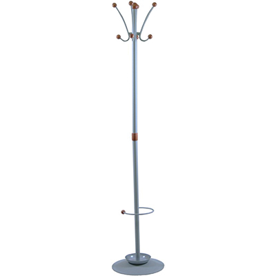 PORTA+ABITI+BRAVO+3+IN+METALLO+GRIGIO+CON+PORTAOMBRELLI%3Cbr%3E%3Ci%3EUNISIT%3C%2Fi%3E