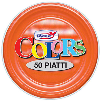 PIATTI+PLASTICA+REUSABLE+FRUTTA+DIAMETRO+17+PZ%2E25+ARANCIO%3Cbr%3E%3Ci%3EDOPLA%3C%2Fi%3E