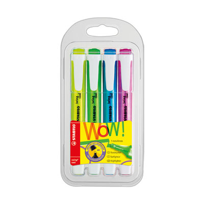 EVIDENZIATORE+STABILO+SWING+4+PZ%2E+ASS%2E%3Cbr%3E%3Ci%3ESTABILO%3C%2Fi%3E