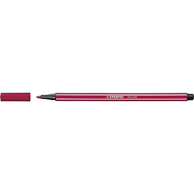 PENNA+STABILO+PEN+68+ROSSO+SCURO%3Cbr%3E%3Ci%3ESTABILO%3C%2Fi%3E