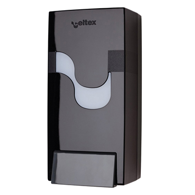 DISPENSER+SAPONE+A+CARTUCCIA+COL%2ENERO+L+118X+P+113X+H+250+MM%3Cbr%3E%3Ci%3ECELTEX%3C%2Fi%3E