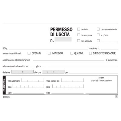 BLOCCO+PERMESSI+USCITA+FLEX+50+FG%2E+2+COPIE+CARTA+CHIMICA+10+X+16%3Cbr%3E%3Ci%3EFLEX%3C%2Fi%3E
