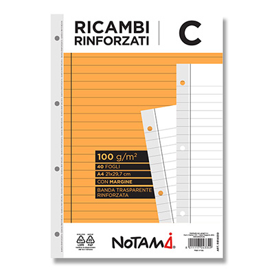 RICAMBIO+RINFORZATO+GR%2E100+A4+FG%2E40+NOTAMI+C%3Cbr%3E%3Ci%3ENOTAMI%3C%2Fi%3E