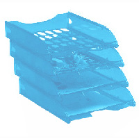 VASCHETTA+PORTACORRISPONDENZA+MODULA+TRASPARENTE+AZZURRO%3Cbr%3E%3Ci%3EFELLOWES%3C%2Fi%3E