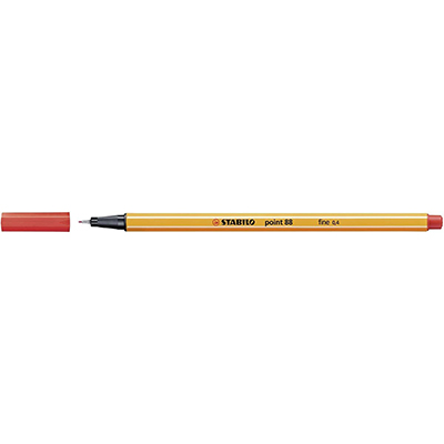 PENNA+STABILO+POINT+88+ROSSO+40%3Cbr%3E%3Ci%3ESTABILO%3C%2Fi%3E