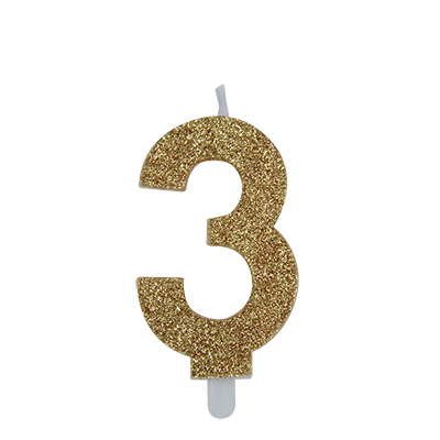 CANDELA+NUMERO+3+SWEETY+ORO+GLITTER+CM+9%3Cbr%3E%3Ci%3EBIG+PARTY%3C%2Fi%3E