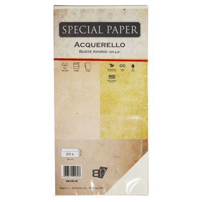 BUSTA+11X22+ACQUERELLO+GR%2E120+PZ%2E25+AVORIO%3Cbr%3E%3Ci%3EBAPI%3C%2Fi%3E