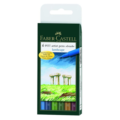 ARTIST+PEN+BRUSH+FABER+IN+BUSTA+6+PZ%2E+COL+PAESAGGI%3Cbr%3E%3Ci%3EFABER+CASTELL%3C%2Fi%3E