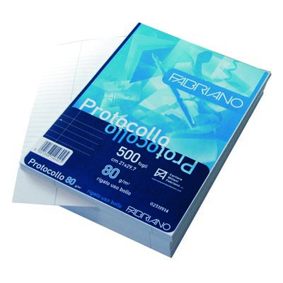 CARTA+PROTOCOLLO+GR%2E80++USO+BOLLO+PER+STAMPANTI%3Cbr%3E%3Ci%3EFABRIANO%3C%2Fi%3E
