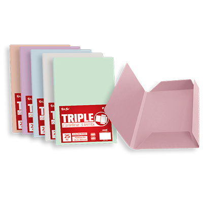 CARTELLINA+3+LEMBI+TRIPLE+CF+DA+PZ%2E25+%285+COLORI++TENUI%29%3Cbr%3E%3Ci%3ERED+IN+BLU%3C%2Fi%3E