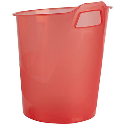 CESTINO+GETTACARTE+GREEN2DESK+TRASPARENTE+ROSSO%3Cbr%3E%3Ci%3EFELLOWES%3C%2Fi%3E