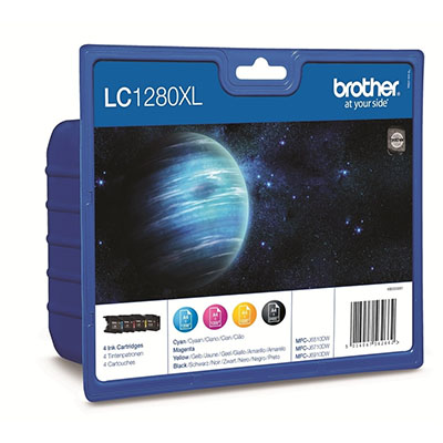 MULTIPACK+BROTHER+LC1280XLVALBP+4+COLORI%3Cbr%3E%3Ci%3EBROTHER%3C%2Fi%3E