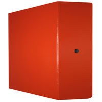 PORTAPROGETTI+CON+PORTA+ETICHETTA+X+L%27UFFICIO+DORSO+14+ROSSO%3Cbr%3E%3Ci%3ERED+IN+BLU%3C%2Fi%3E