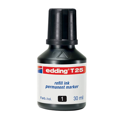 INCHIOSTRO+EDDING+T25+PER+MARKER+ML%2E30+NERO%3Cbr%3E%3Ci%3EEDDING%3C%2Fi%3E