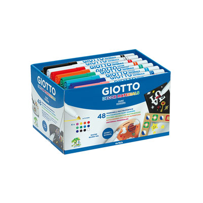 PENNARELLI+GIOTTO+DECOR+MATERIALS+SCHOOLPACK+PZ%2E48+DA+4X12+COLOR%3Cbr%3E%3Ci%3EGIOTTO%3C%2Fi%3E