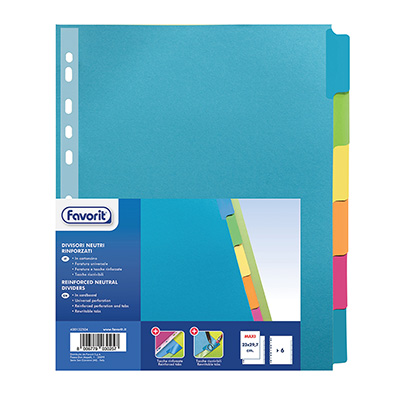 INTERCALARE+IN+CARTONCINO+COLORATO+RINFORZATO+STRONG+LINE+6+TAST%3Cbr%3E%3Ci%3EELBA%3C%2Fi%3E