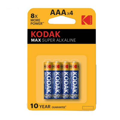 BATTERIA+KODAK+MAX+ALKALINE+MINISTILO+TIPO+AAA+PZ%2E4%3Cbr%3E%3Ci%3EKODAK%3C%2Fi%3E