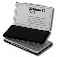 CUSCINETTO+PELIKAN+INCHIOSTRATO+N%2E3+NERO%3Cbr%3E%3Ci%3EPELIKAN%3C%2Fi%3E