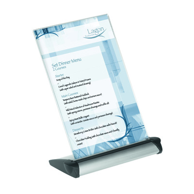ESPOSITORE+DA+TAVOLO+PRESENTER+FLEXO+A4+RUOTABILE+BASE+ALLUMINIO%3Cbr%3E%3Ci%3EDURABLE%3C%2Fi%3E