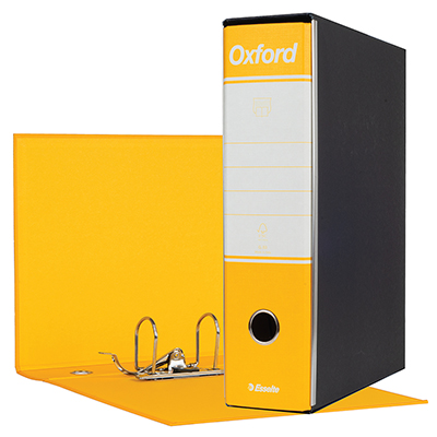 REGISTRATORE+OXFORD+COMMERCIALE+DORSO+8+GIALLO%3Cbr%3E%3Ci%3EESSELTE%3C%2Fi%3E