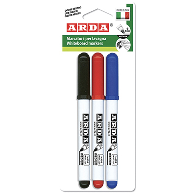 BL%2E3+PENNARELLI+CANCELLABILI+PER+LAVAGNA+BIANCA+COLORI+ASSORTITI%3Cbr%3E%3Ci%3EARDA%3C%2Fi%3E