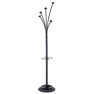 PORTA+ABITI+METALLO+NERO+5+POMELLI+NERI%3Cbr%3E%3Ci%3EALBA%3C%2Fi%3E