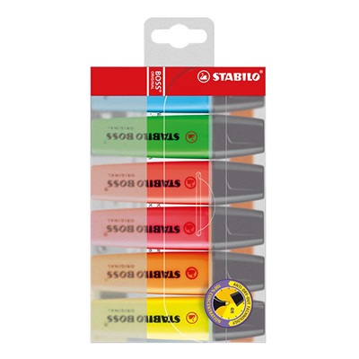 EVIDENZIATORE+STABILO+BOSS+BUSTA+PZ%2E6%3Cbr%3E%3Ci%3ESTABILO%3C%2Fi%3E