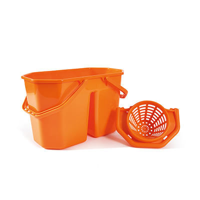 SECCHIO+CON+STRIZZATORE+A+2+VASCHE+ROBUSTO+LT%2E15%3Cbr%3E%3Ci%3EPERFETTO%3C%2Fi%3E