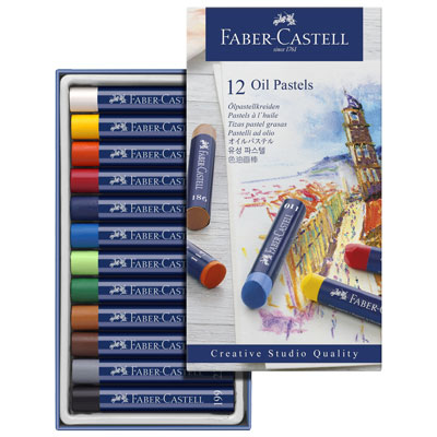 PASTELLI+AD+OLIO+FABER+SET+PZ%2E12%3Cbr%3E%3Ci%3EFABER+CASTELL%3C%2Fi%3E