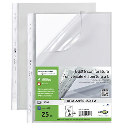 BUSTA+FORATURA+UNIVERSALE+A+L+ATLA+22X30+150+T+A+LISCIO+PZ%2E25%3Cbr%3E%3Ci%3ESEI+ROTA%3C%2Fi%3E