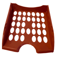 VASCHETTA+PORTACORRISPONDENZA+MODULA+ROSSO%3Cbr%3E%3Ci%3EFELLOWES%3C%2Fi%3E
