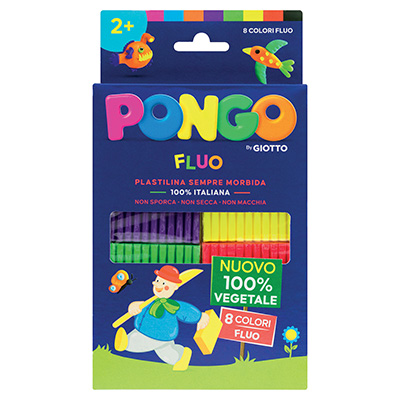 PONGO+GR%2E33+COLORI+FLUO+PZ+8%3Cbr%3E%3Ci%3EPONGO%3C%2Fi%3E