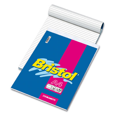 BLOCCO+NOTES+BRISTOL+FG%2E60+A4+1R+GR%2E50%3Cbr%3E%3Ci%3EBLASETTI%3C%2Fi%3E