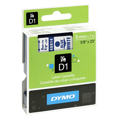 NASTRO+PER+DYMO+LP%2FLM+D1+9X7+BLU%2FBIANCO%3Cbr%3E%3Ci%3EDYMO%3C%2Fi%3E
