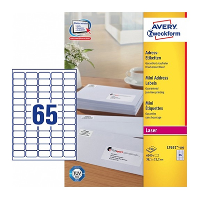 ETICHETTE+ADESIVE+STAMPABILI+AVERY+FSC+38%2C1X21%2C2+FG%2E100%3Cbr%3E%3Ci%3EAVERY%3C%2Fi%3E