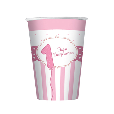 BICCHIERI+PRIMO+COMPLEANNO+ROSA+CC%2E200+PZ%2E8%3Cbr%3E%3Ci%3EBIG+PARTY%3C%2Fi%3E