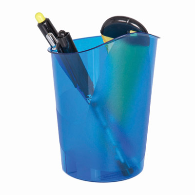 PORTAPENNE+GREEN2DESK+TRASPARENTE+BLU+10X10X15%3Cbr%3E%3Ci%3EFELLOWES%3C%2Fi%3E