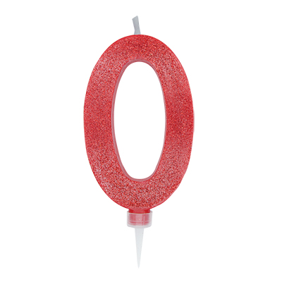 CANDELA+NUMERO+0+MAXI+SWEETY+ROSSO+GLITTER+CM+15%3Cbr%3E%3Ci%3EBIG+PARTY%3C%2Fi%3E