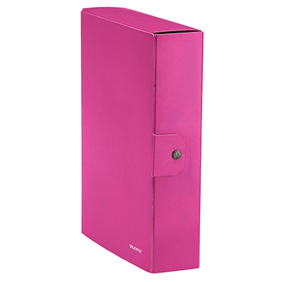 PORTAPROGETTI+WOW+D%2E8+CON+BOTTONE+FUCSIA+METALLIZZATO%3Cbr%3E%3Ci%3ELEITZ%3C%2Fi%3E