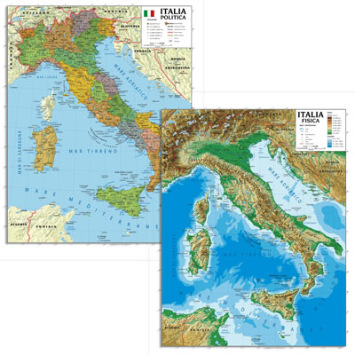 CARTA+MURALE+FISICO%2FPOLITICA+BIFACCIALE+IN+PL+100X140+ITALIA%3Cbr%3E%3Ci%3EMANIFATTURA+DEL+TIGULLIO%3C%2Fi%3E