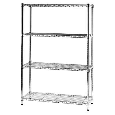 LIBRERIA+LIGHT+CROMO+A+4+RIPIANI+36X90X137+CM%3Cbr%3E%3Ci%3ESERENA+GROUP%3C%2Fi%3E