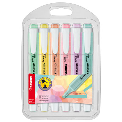 EVIDENZIATORE+STABILO+SWING+COOL+PASTEL+PZ%2E6%3Cbr%3E%3Ci%3ESTABILO%3C%2Fi%3E