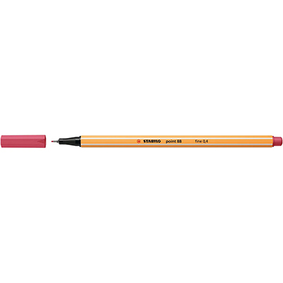 PENNA+STABILO+POINT+88+ROSSO+FRAGOLA%3Cbr%3E%3Ci%3ESTABILO%3C%2Fi%3E