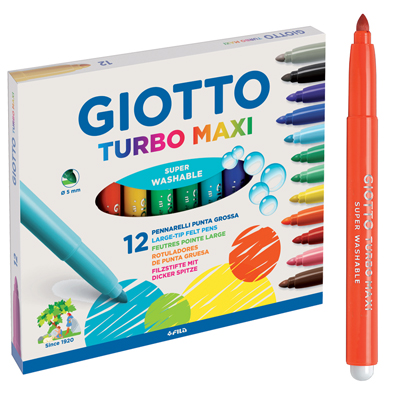 PENNARELLI+GIOTTO+TURBO+MAXI+PZ%2E12%3Cbr%3E%3Ci%3EGIOTTO%3C%2Fi%3E