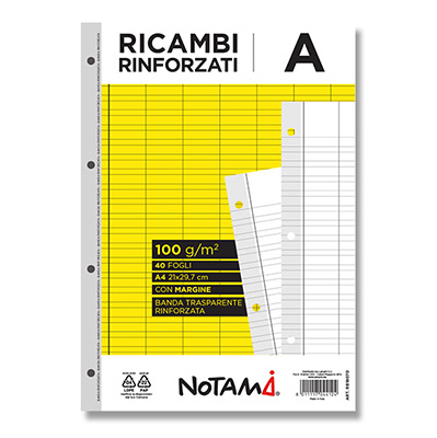 RICAMBIO+RINFORZATO+GR%2E100+A4+FG%2E40+NOTAMI+A%3Cbr%3E%3Ci%3ENOTAMI%3C%2Fi%3E