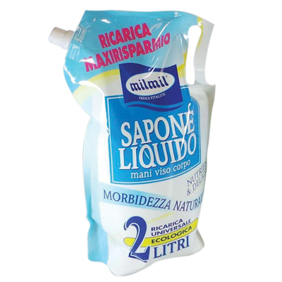 MIL+MIL+SAPONE+LIQUIDO+RICARICA+MORBIDEZZA+NATURALE+ML%2E2000%3Cbr%3E%3Ci%3EMILMIL%3C%2Fi%3E