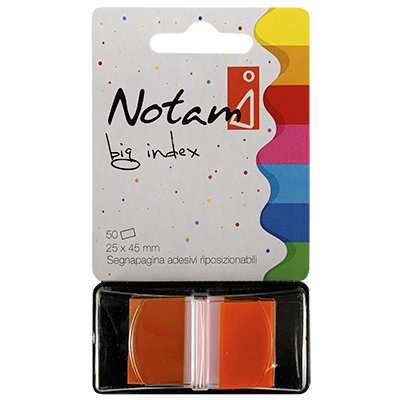 SEGNAPAGINA+ADESIVO+NOTAMI+MM%2E24X44+FF%2E50+ARANCIO%3Cbr%3E%3Ci%3ENOTAMI%3C%2Fi%3E
