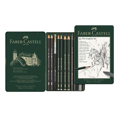 MATITA+FABER+IN+SET+PZ+12+GRADRAZIONE+DAL+5B+AL+5H%3Cbr%3E%3Ci%3EFABER+CASTELL%3C%2Fi%3E