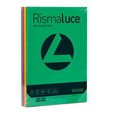 CARTA+FOTOCOPIE+COLORATA+RISMALUCE+6+COLORI+GR%2E140+A4+FG%2E200%3Cbr%3E%3Ci%3EFAVINI%3C%2Fi%3E